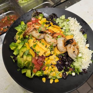 Shrimp Mesa Salad